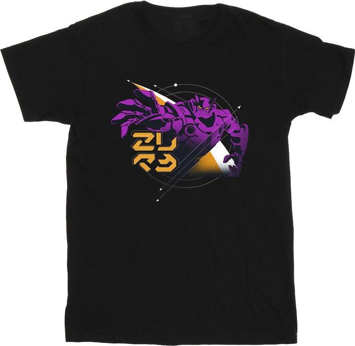 Actual product image Disney Mens Lightyear Zurg Space Circle T-Shirt (3XL)