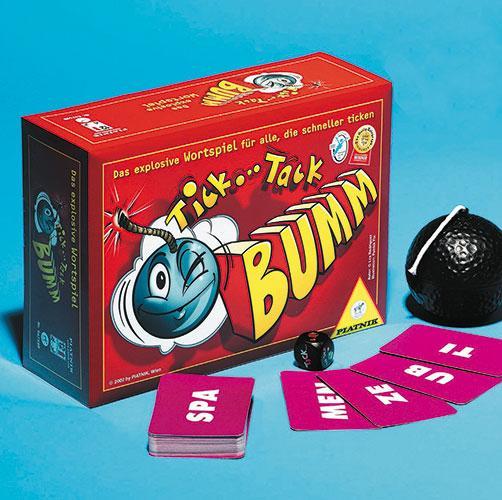 Actual product image Piatnik Tick Tack Boom (German)