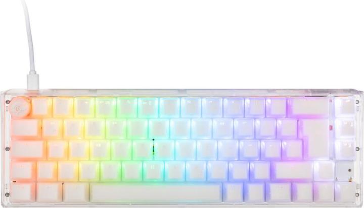 Immagine prodotto Ducky Tastiera da gioco One 3 Aura White SF, LED RGB - MX-Blue (DE, Cablato)
