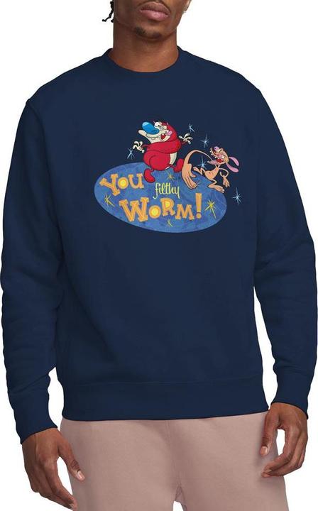 Produktbild Ren & Stimpy You Filthy Worm! Sweatshirt (L)