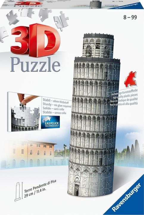 Image du produit Ravensburger Puzzle 3D Tour de Pise (216 pièces)
