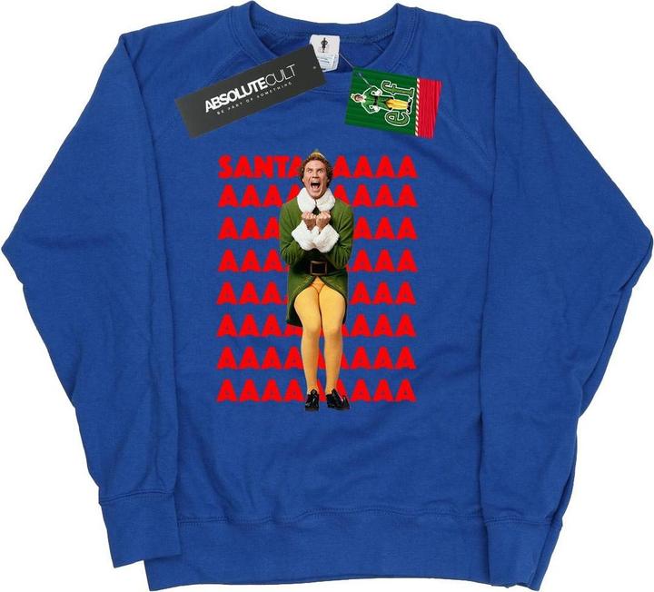 Immagine prodotto Elf Buddy Santa Scream Felpa Donna (S)