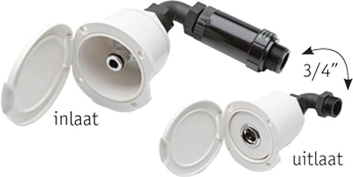 Produktbild Allpa Einbaukasten Wasser Ausl.Chrom