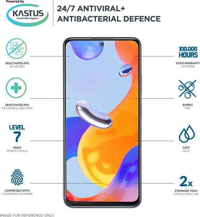Image du produit Eiger Mountain Glass Clear (1 pièce(s), Xiaomi Redmi Note 11 Pro)