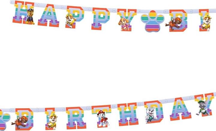 Image du produit Haza Witbaard Guirlande de lettres PAW Patrol, 180cm