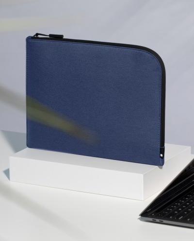 Produktbild Incase Facet Sleeve for MacBook Pro 14" 2021 in Recycled Twill - Navy (14", Apple)