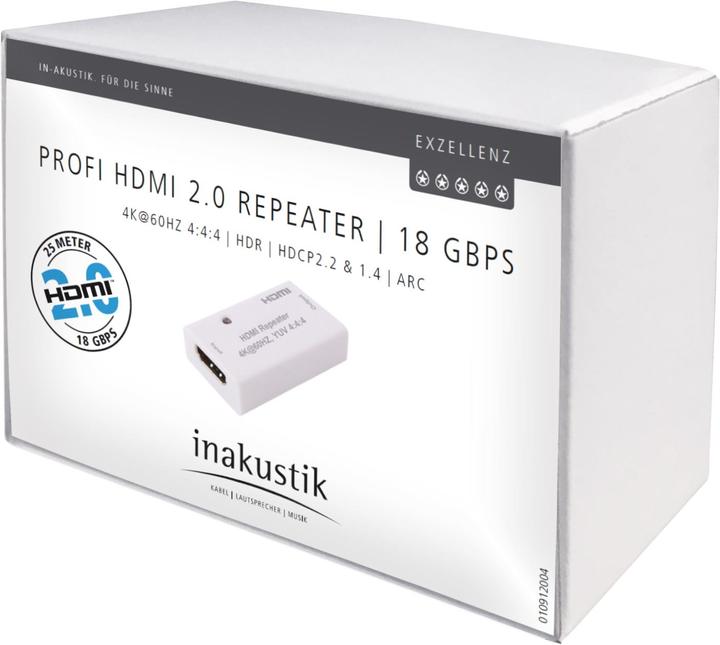 Image du produit Inakustik Excellence Répéteur HDMI 2.0 (Rallonge)