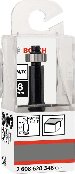 Immagine prodotto Bosch Professional Zubehör Taglierina a filo in laminato, 8 mm, D1 12,7 mm, L 25,4 mm, G 68 mm