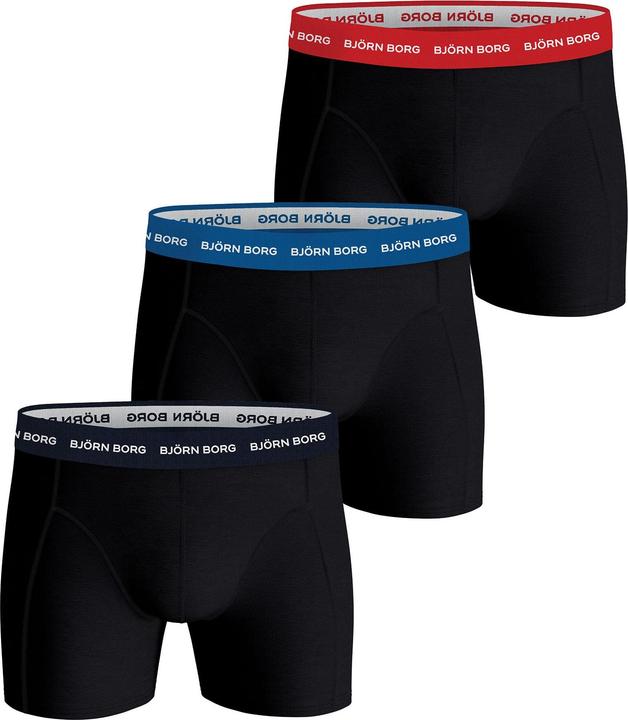 Schwarz/blau/rot