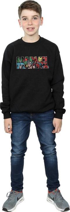 Actual product image Boys Character Infill Logo Sweatshirt (152, 158)