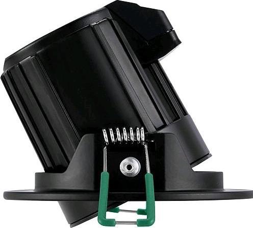 Image du produit Sylvania Spot LED encastrable IP65 6W CCTnoir 230V, Abstr 50, orientable, intensité lumineuse variable (760 lm)