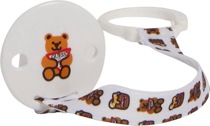 Image du produit Guess ensemble tétine avec capuchon, support et clip bébé fille