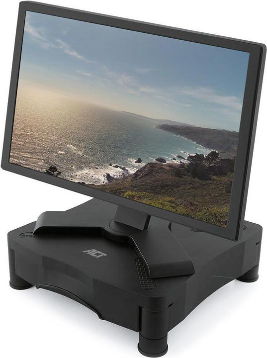 Actual product image Monitor stand with one drawer, adjustable height