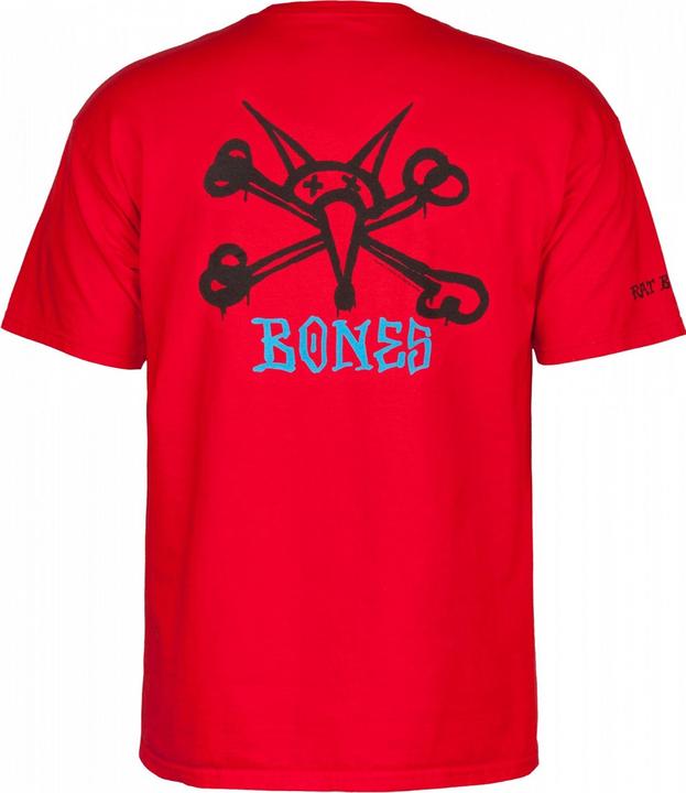 Image du produit Rat Bones T-shirt rouge (M)
