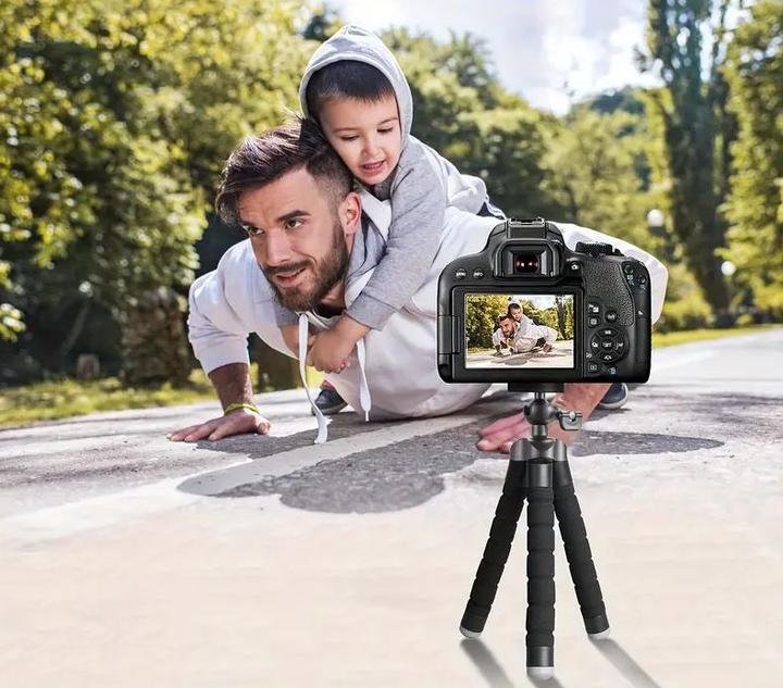 Produktbild Kikkerland Smartphone Tripod (Schaumstoff, Textil, Kunststoff)