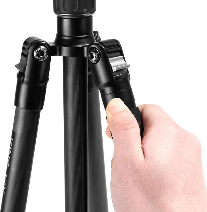 Actual product image Kingjoy G22C+G00 Carbon Tripod (Carbon)