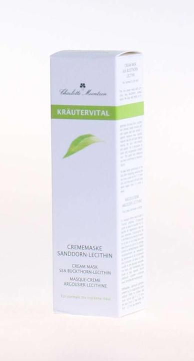 Produktbild Charlotte Meentzen Kräutervital Crememaske Sanddorn-Lecithin (30 ml)