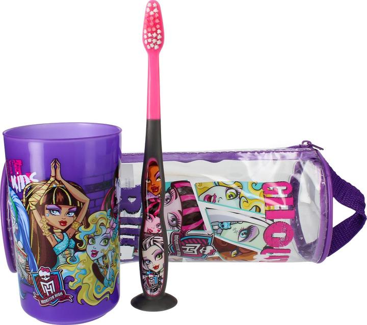 Produktbild Tinokou Monster High Zahnbürstenset (Weich)