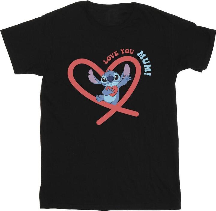 Produktbild Disney Lilo & Stitch Love You Mum TShirt Jungen (152, 158)