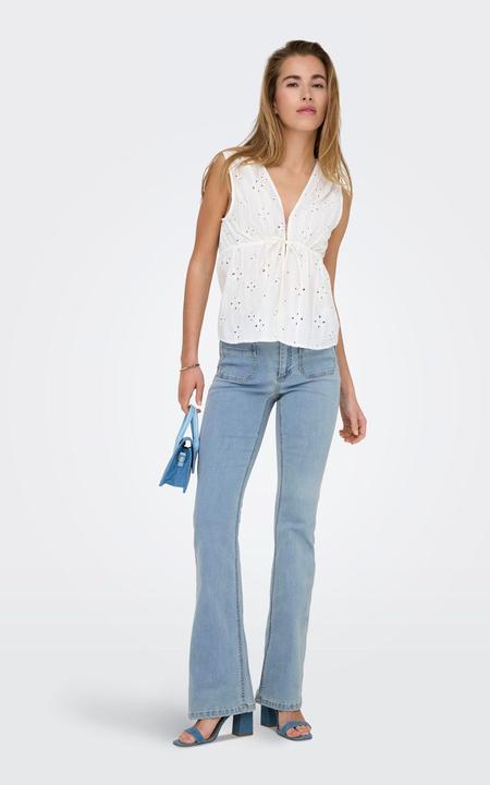 Produktbild Only ONLWAUW Hohe Taille Ausgestellt Jeans Flared fit jeans (32)