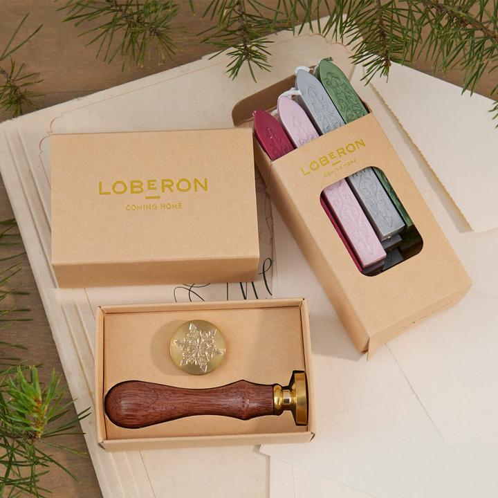 Actual product image Loberon Wax stamps and sealing wax Movique coloured