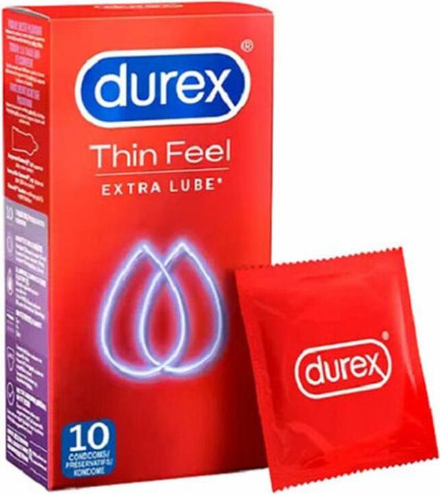 Produktbild Durex Thin Feel Extra Lube (10 Stk.)