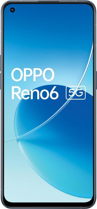Actual product image OPPO Reno6 (128 GB, Stellar Black, 6.40", Dual SIM, 64.14 Mpx, 5G)