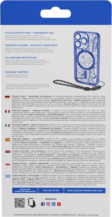 Immagine prodotto prio elegante custodia MAG per iPhone 11 Pro Max blu (Apple iPhone 11 Pro Max)