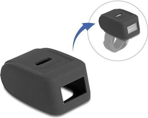 Produktbild Delock Barcode Scanner Fingerring 90508 – 1D / 2D (1D-Barcodes, 2D-Barcodes)