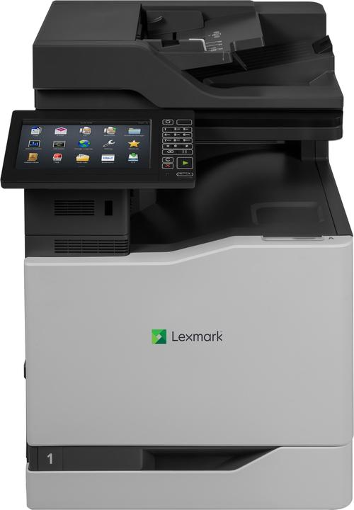 Image du produit Lexmark CX825de MFP color Imprimante laser A4 52ppm recto verso print scan copy fax recto verso (Laser, Noir et blanc)