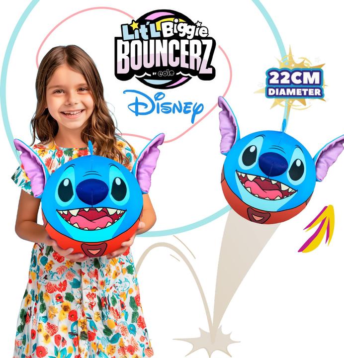 Actual product image Gear2play Lit'L Biggie Bouncerz Stitch