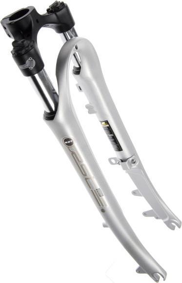 RST Federgabel Urban T 28" für Disc-& Rollerbrake ohne Schaft silber (40 mm, Feder)