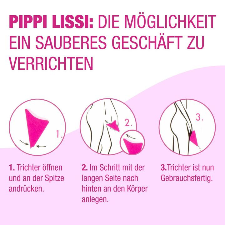 Actual product image Minimus Pippi Lissi disposable urine funnel for women pack of 10