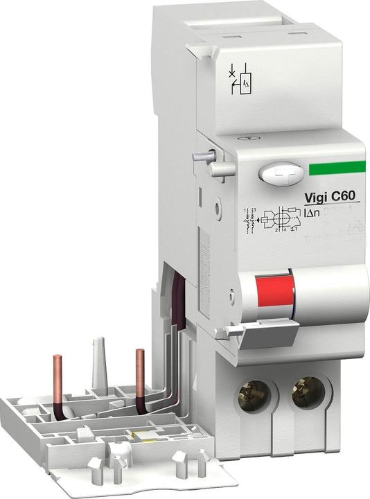 Produktbild Schneider Electric M9V31263 M9 VIGI C60 2P 63A 30MA SI FI-Block