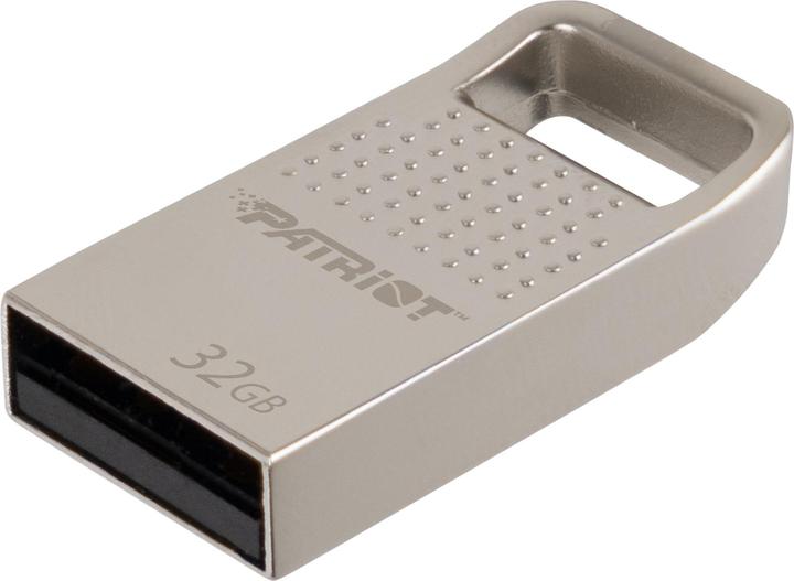 Image du produit Patriot FLASHDRIVE Tab200 32GB Type A USB 2.0 mini aluminiowy srebrny (32 Go, USB 2.0)