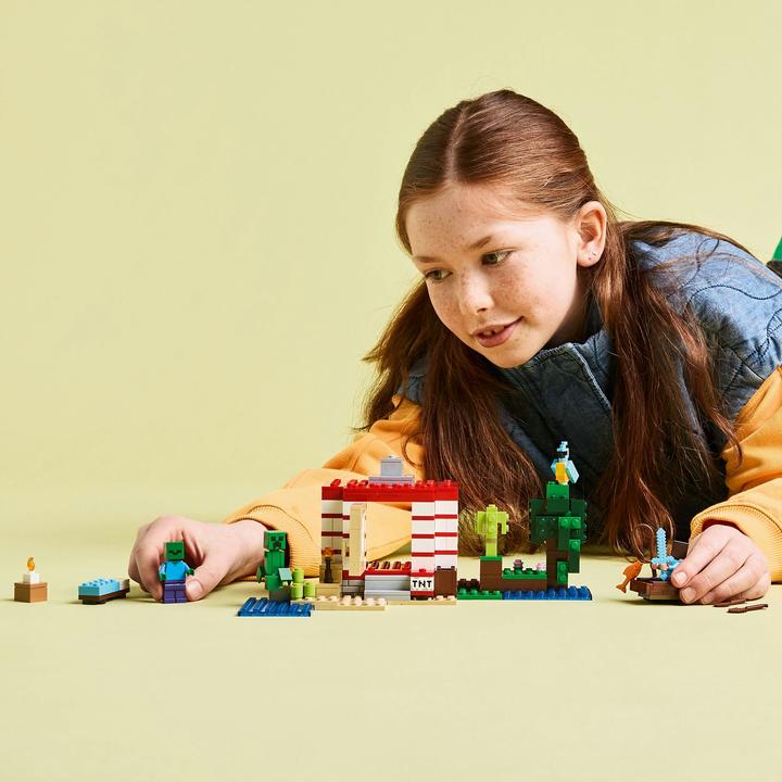 Productafbeelding LEGO Das TNT-Dschungelhaus (21275, LEGO Minecraft)