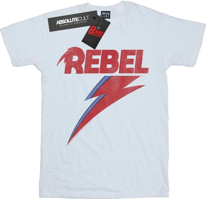 Produktbild David Bowie Distressed Rebel TShirt (M)