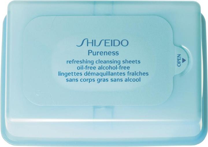 Image du produit Shiseido Pureness - Feuilles nettoyantes rafraîchissantes O-F (Chiffons de nettoyage)
