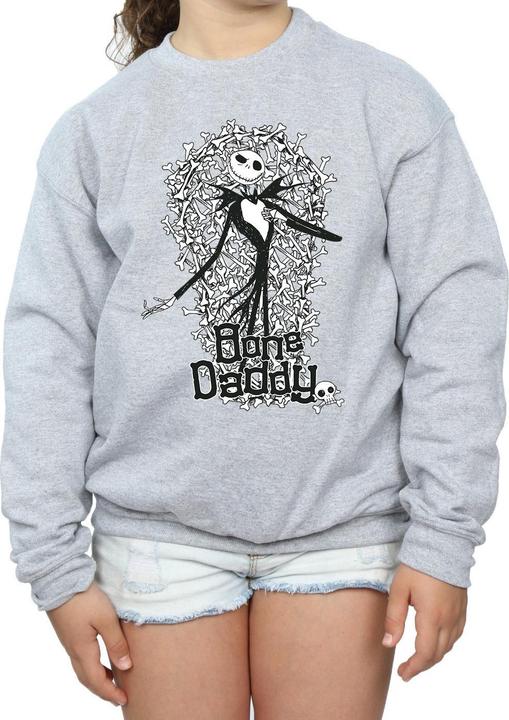 Image du produit Disney - Sweat NIGHTMARE BEFORE CHRISTMAS BONE DADDY - Fille (140, 146)