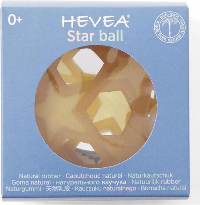 Actual product image Hevea Gripper Star Ball Nature