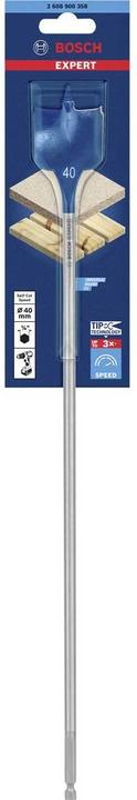 Actual product image Bosch Professional Zubehör EXPERT Self Cut Speed Flat Milling Drill, 40 x 400 mm (40 mm)