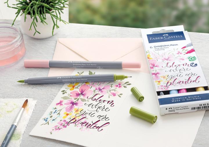 Immagine prodotto Faber-Castell Dual Marker Goldfaber Aqua (lago di robbia alizarina, 1 x)