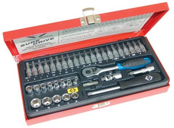 Actual product image C.K Magma Socket wrench set metric 1/