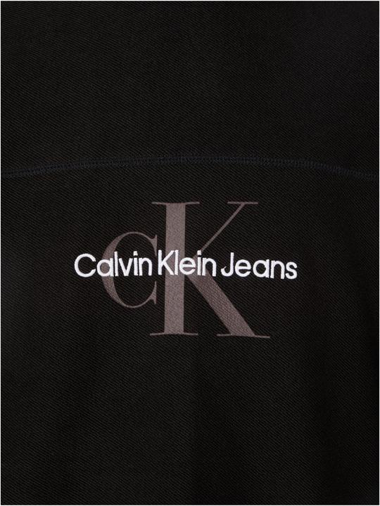 Actual product image Calvin Klein Monologo Textured Crew men's sweatshirt (L)