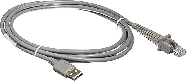Image du produit Datalogic Câble USB Câble USB, type A, 2.0m, droit