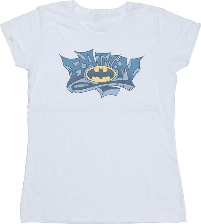 Batman Graffiti Logo Baumwoll TShirt
