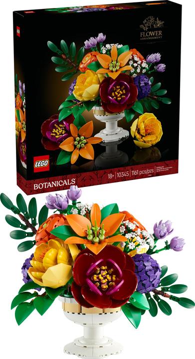 Immagine prodotto LEGO Composizione floreale (10345, LEGO Botanical, Set LEGO rari)