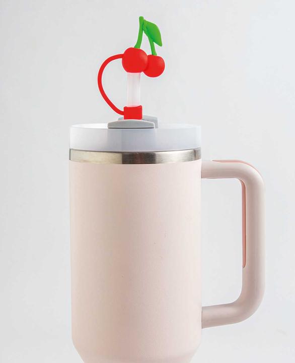 Produktbild I Am Creative Silikon Trinkhalm-Abdeckung passend für Trinkflaschen, Stanley
