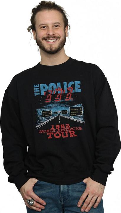 Immagine prodotto The Police North American Tour V2 Felpa Uomo (3XL)
