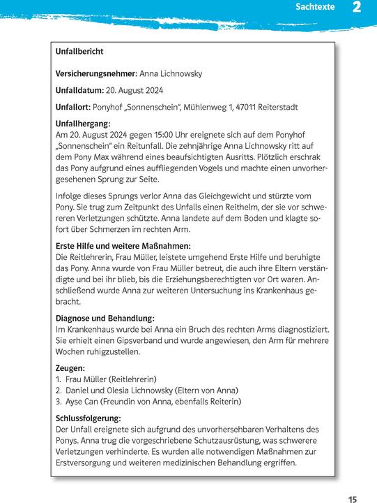 Image du produit 10-Minuten-Training Deutsch Texte lesen und verstehen 5. Klasse (Allemand, Anglais, 2025)